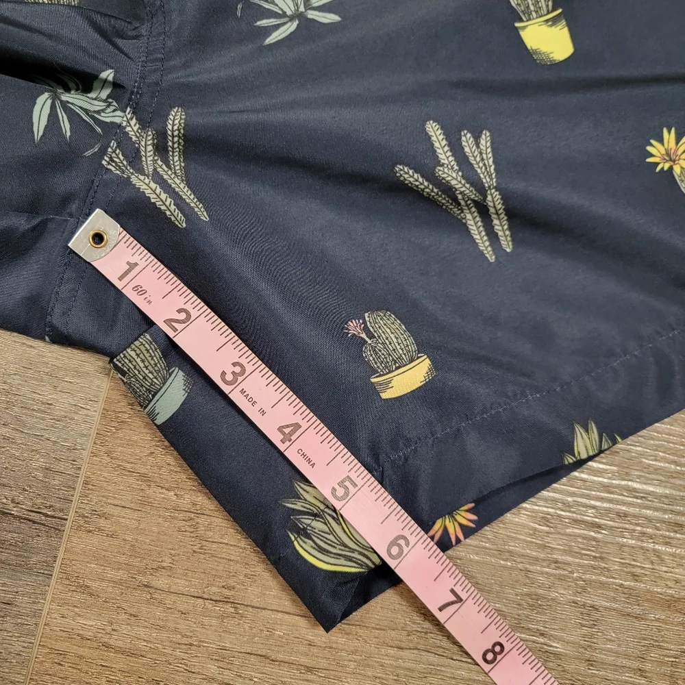 Aeropostale Cacti Kickback Jogger Shorts Board Shorts Swim Trunks Cactus Medium